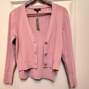 NEVER WORN!! Cardigan and Tank Set
Both are Size M; Tags Attached 😍